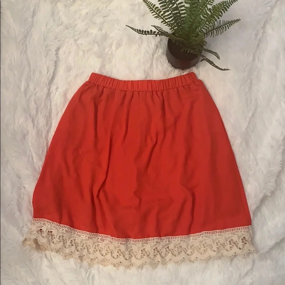 Peach Love California skirt size Small